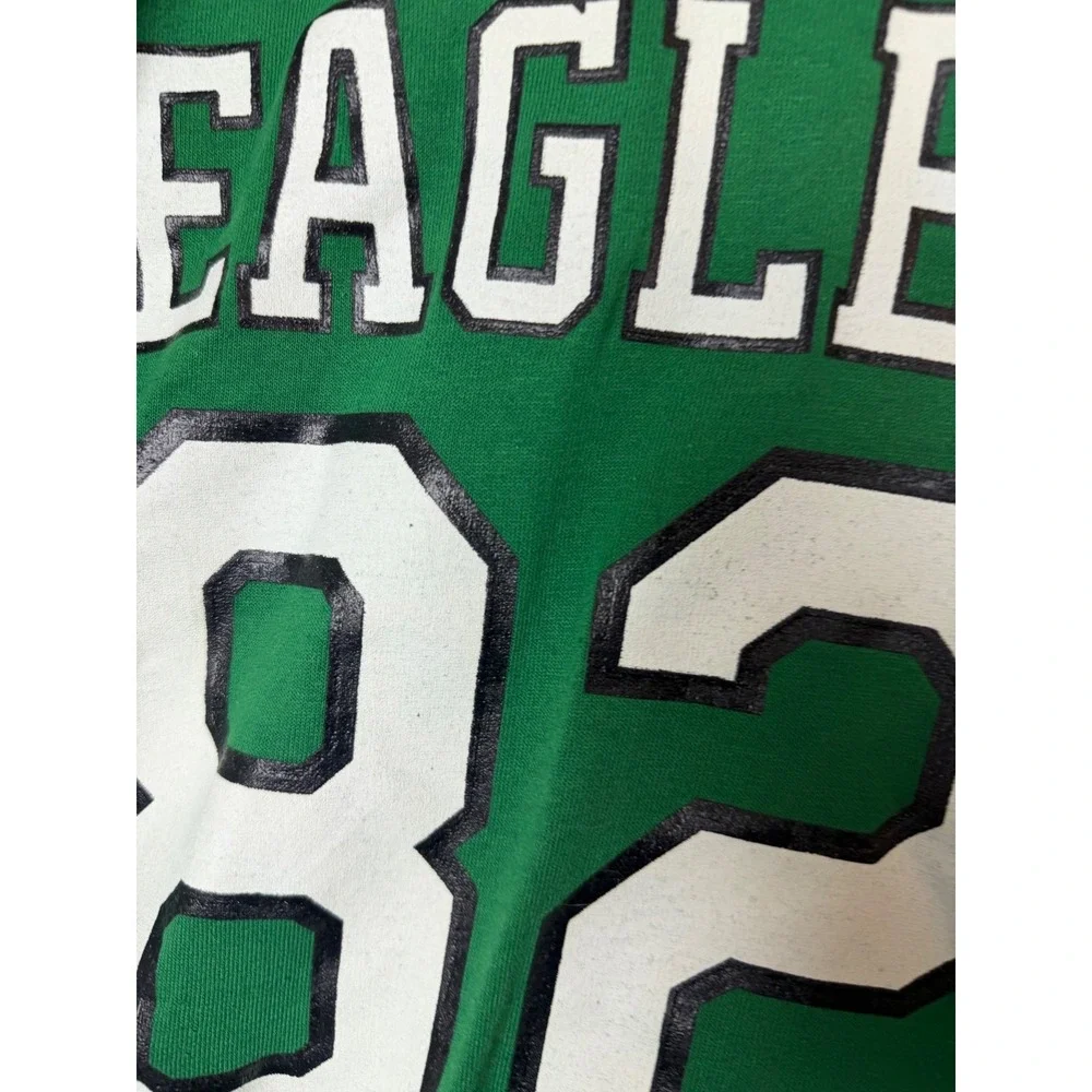 Vintage Philadelphia Eagles Tshirt Mens XL Green NFL Football Rawlings 80s NFC